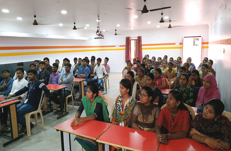 ICT enabled classroom session view 1