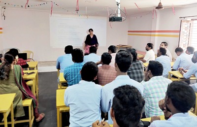 ICT enabled classroom session view 2