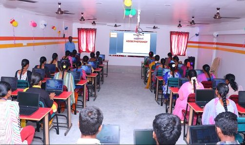 ICT enabled classroom presentation view 4